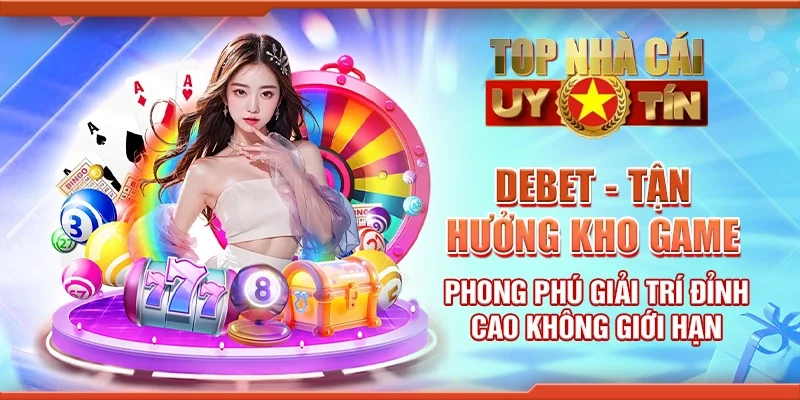 Debet - Tận hưởng kho game phong phú giải trí đỉnh cao không giới hạn