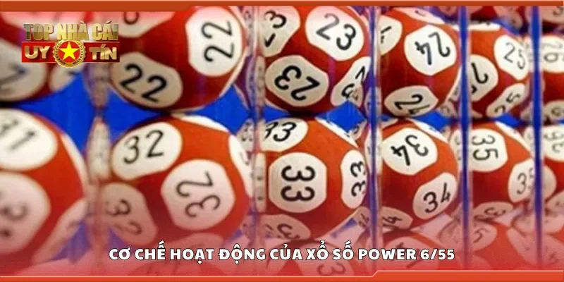 Cơ chế hoạt động của xổ số Power 6/55