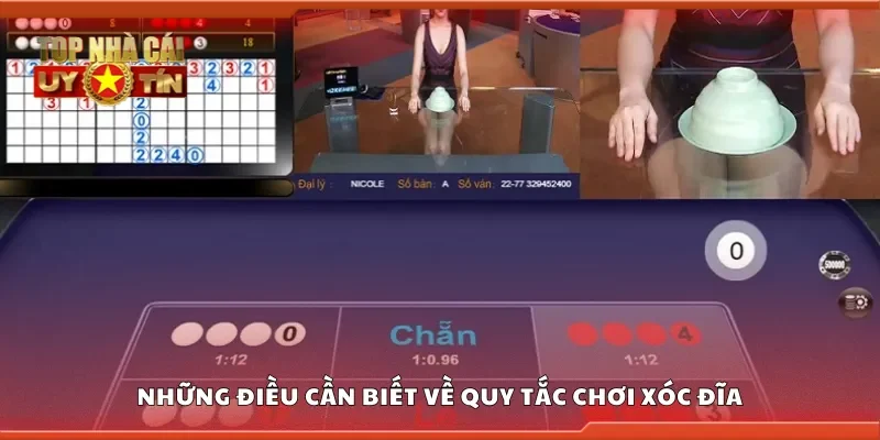 Những điều cần biết về quy tắc chơi xóc đĩa