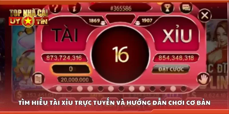 Tìm hiểu tài xỉu trực tuyến và hướng dẫn chơi cơ bản