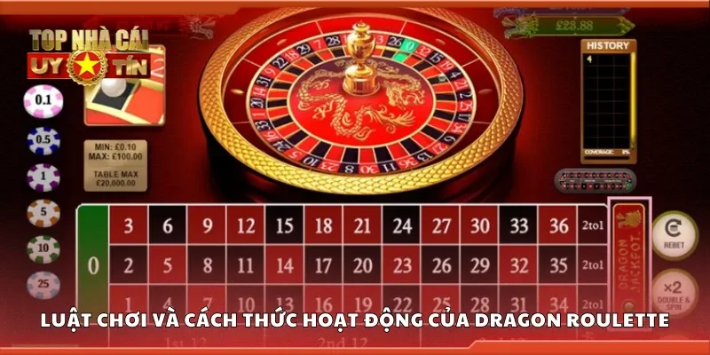 Luật chơi và cách thức hoạt động của Dragon Roulette
