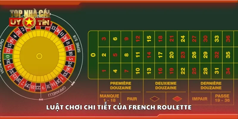 Tìm hiểu luật chơi chi tiết của French Roulette