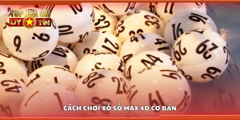 Hướng dẫn cách chơi xổ số Max 4D cơ bản