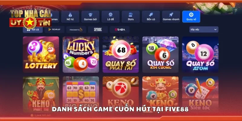 Khám phá kho game cuốn hút tại Five88