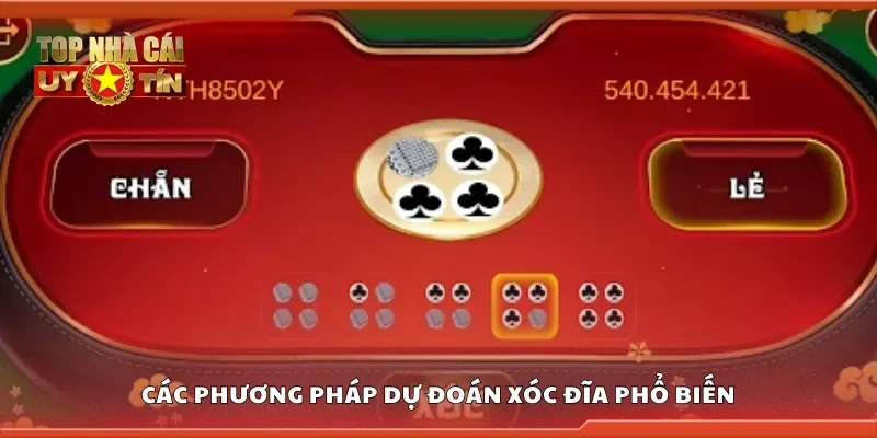Một số phương pháp dự đoán xóc đĩa phổ biến