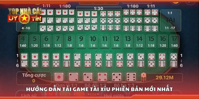 Hướng dẫn cách tải game Tài Xỉu phiên bản mới nhất