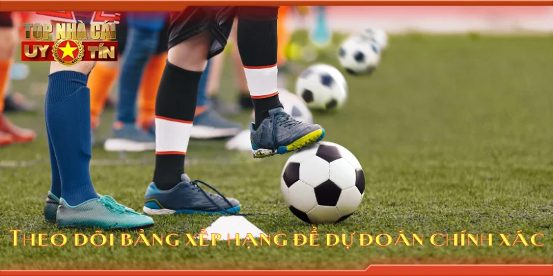 Theo dõi bảng xếp hạng để dự đoán chính xác