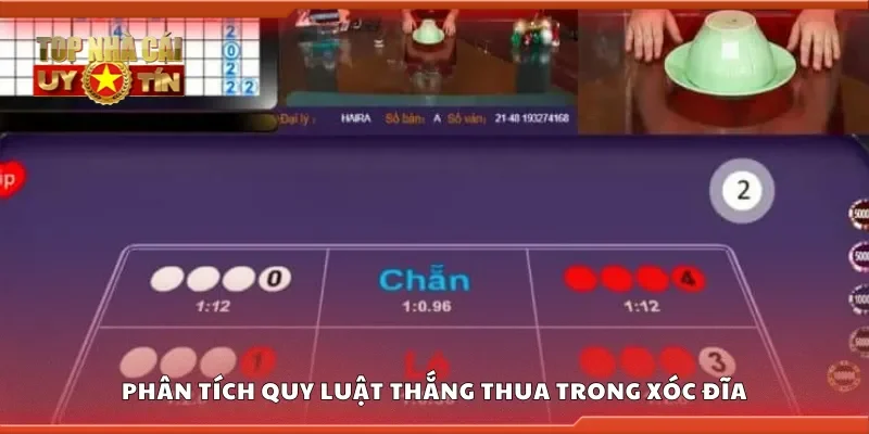 Phân tích quy luật thắng thua trong xóc đĩa