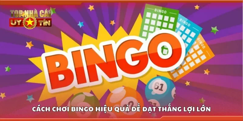 Cách chơi bingo hiệu quả để đạt thắng lợi lớn