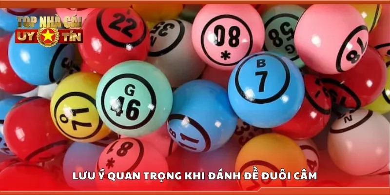 Lưu ý quan trọng khi đánh đề đuôi câm