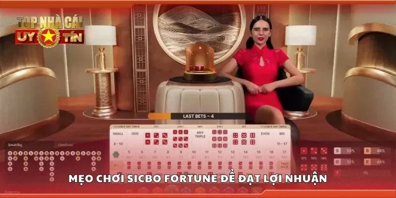 Mẹo chơi sicbo fortune để đạt lợi nhuận