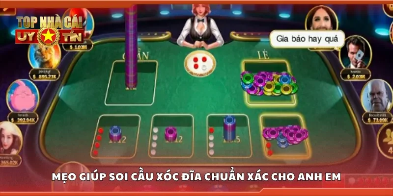 Top mẹo giúp soi cầu xóc đĩa chuẩn xác cho anh em