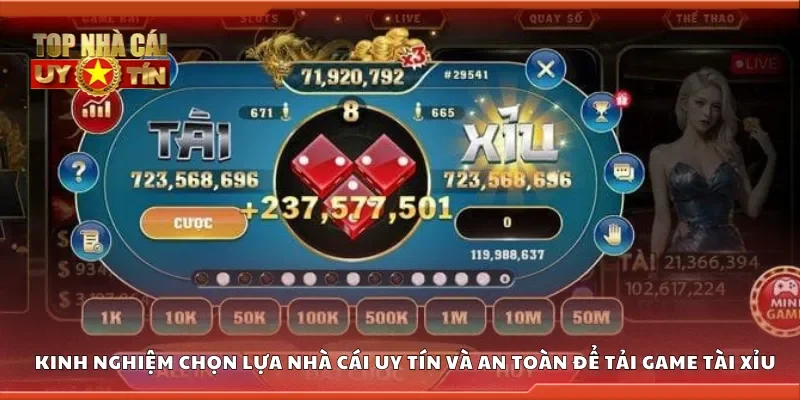 Kinh nghiệm chọn lựa nhà cái uy tín và an toàn