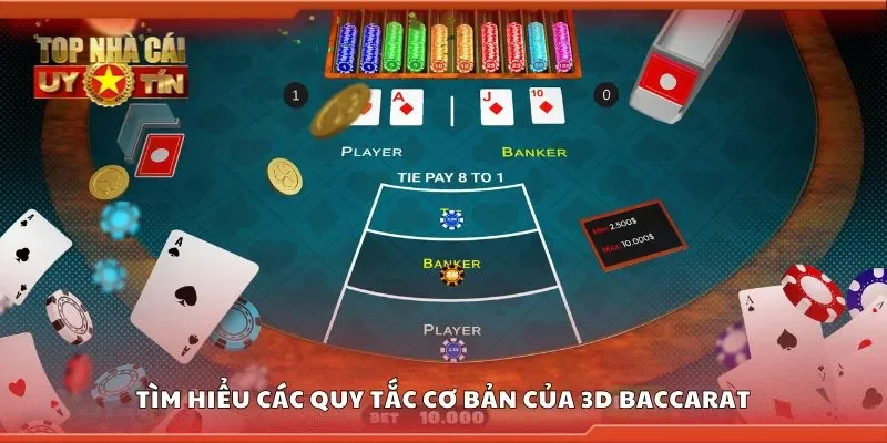 Tìm hiểu các quy tắc cơ bản của 3d baccarat