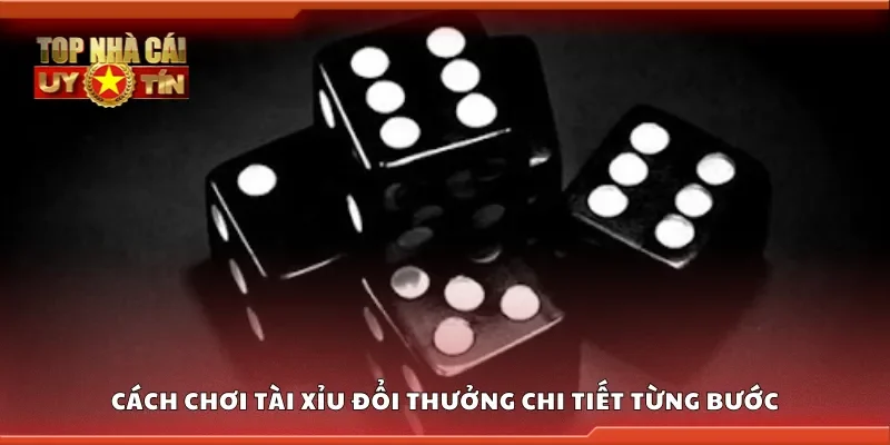 Cách chơi tài xỉu đổi thưởng chi tiết từng bước