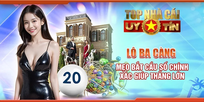 Lô ba càng - Mẹo bắt cầu số chính xác giúp thắng lớn