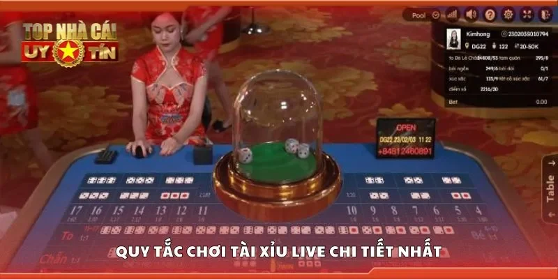 Quy tắc chơi tài xỉu live chi tiết nhất