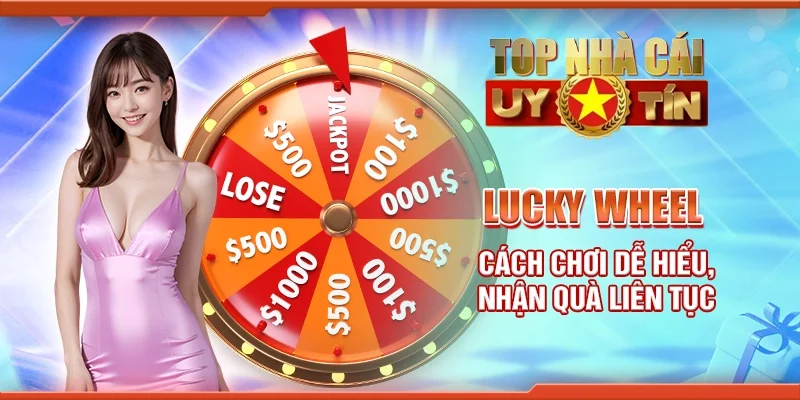 Lucky wheel - Cách chơi dễ hiểu, nhận quà liên tục