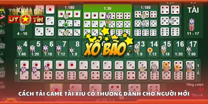 Cách tải game Tài Xỉu có thưởng dành cho người mới