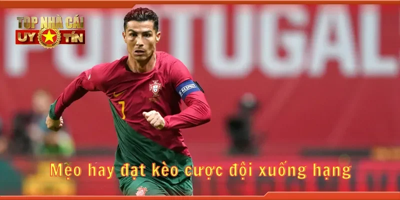 Mẹo hay đặt kèo cược đội xuống hạng