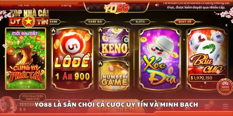 Yo88 là sân chơi cá cược uy tín và minh bạch