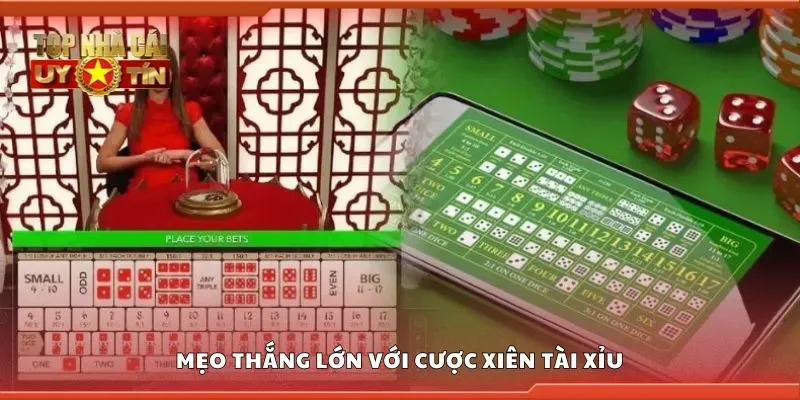 Mẹo thắng lớn với cược xiên tài xỉu