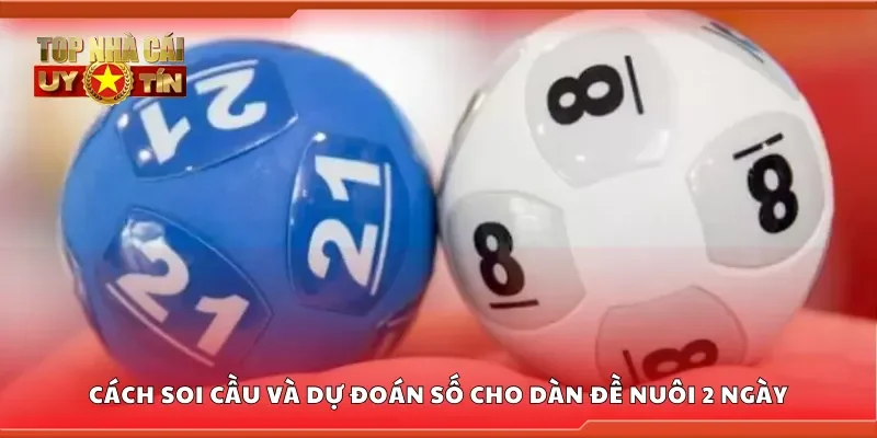 Cách soi cầu và dự đoán số cho dàn đề nuôi 2 ngày