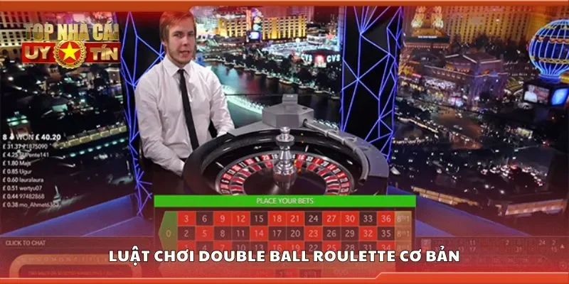Luật chơi double ball roulette cơ bản