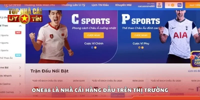 One88 là nhà cái hàng đầu trên thị trường