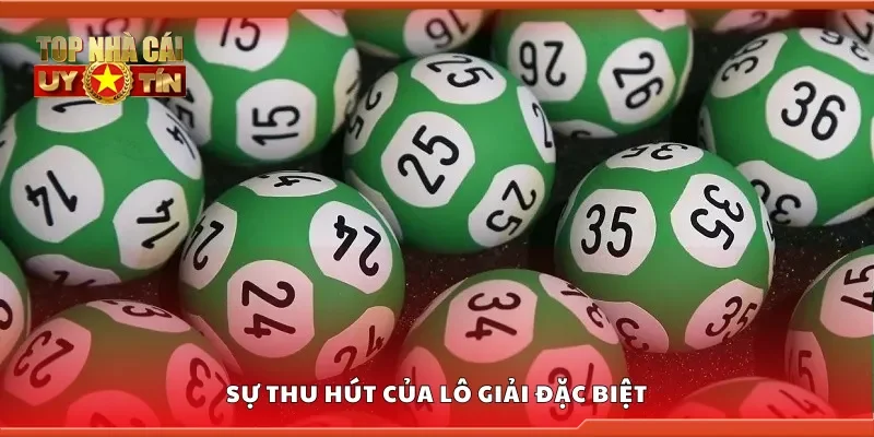 Sự thu hút của lô giải đặc biệt