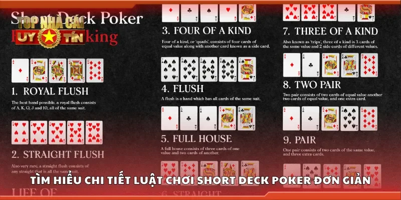 Tìm hiểu chi tiết luật chơi short deck poker một cách đơn giản