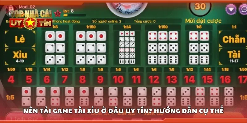 Nên tải game tài xỉu ở đâu để đảm bảo uy tín? Hướng dẫn cụ thể