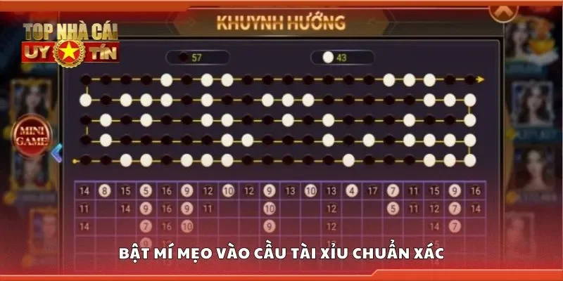 Bật mí mẹo vào cầu tài xỉu chuẩn xác