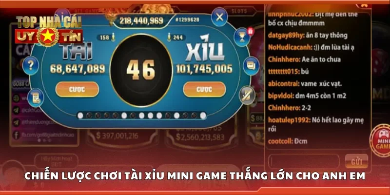 Chiến lược chơi tài xỉu mini game thắng lớn cho anh em