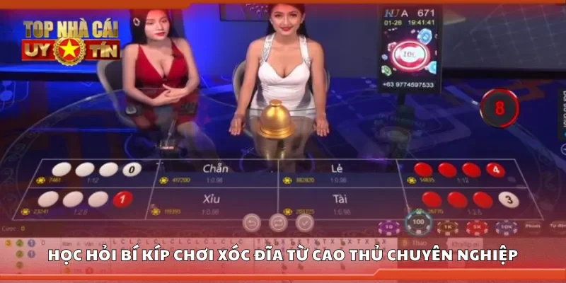 Học hỏi bí kíp chơi xóc đĩa từ cao thủ chuyên nghiệp