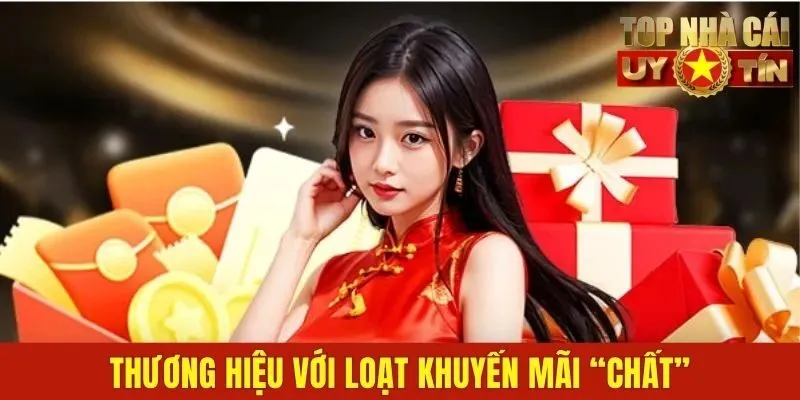 Thương hiệu với loạt khuyến mãi “chất”