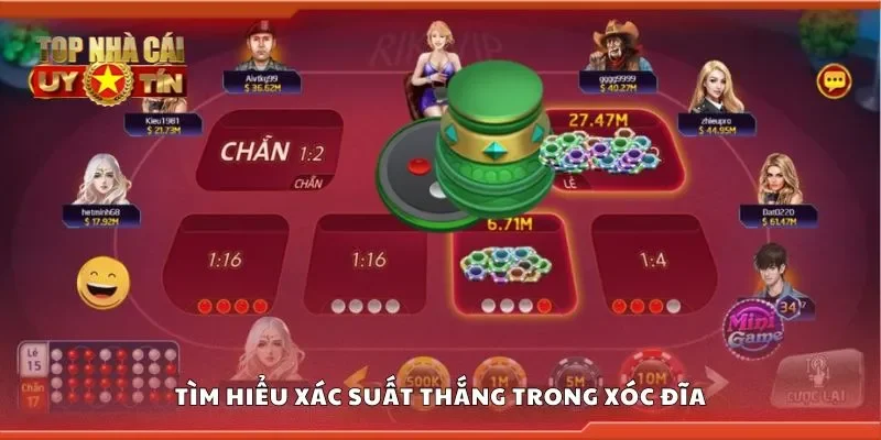 Tìm hiểu xác suất thắng trong xóc đĩa
