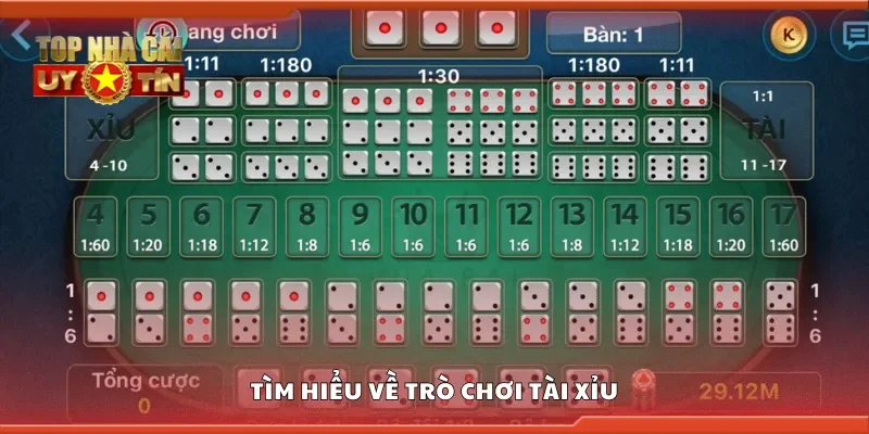 Tìm hiểu về trò chơi tài xỉu