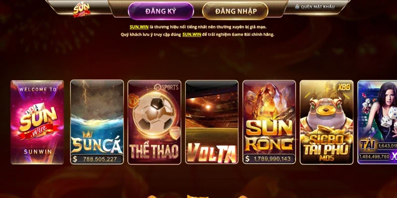 Phân biệt Sunwin giả mạo qua giao diện web