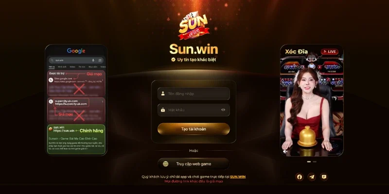 Sunwin giả đánh cắp tài khoản bằng thủ đoạn kín đáo