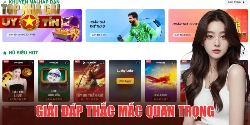 Giải đáp thắc mắc phổ biến của người chơi 9Win